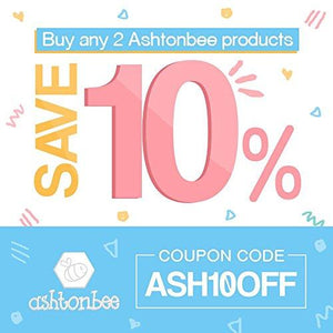 Baby Teething Toys - BPA Free Natural Organic Freezer Safe Teether Set for 3 to 12 Months Babies, Infants, Toddlers by Ashtonbee (5 Pack)