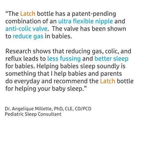 Munchkin Latch BPA-Free Baby Bottle, 8 Ounce, 3 Pack
