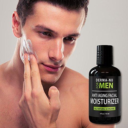 All-In-One Anti Aging Daily Skincare Set for Men - Gentleman's Grooming Kit - Unclogs Pores, Fights Acne and for Ingrown Hair Prevention - 3 Piece Set