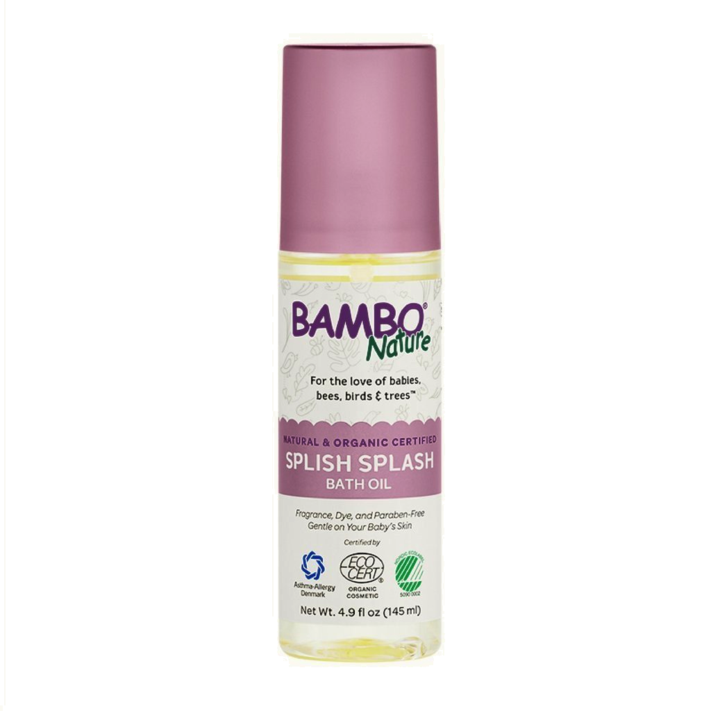 Bambo Nature Natural and Organic  Splish Splash Bath Oil 4.9 fl oz